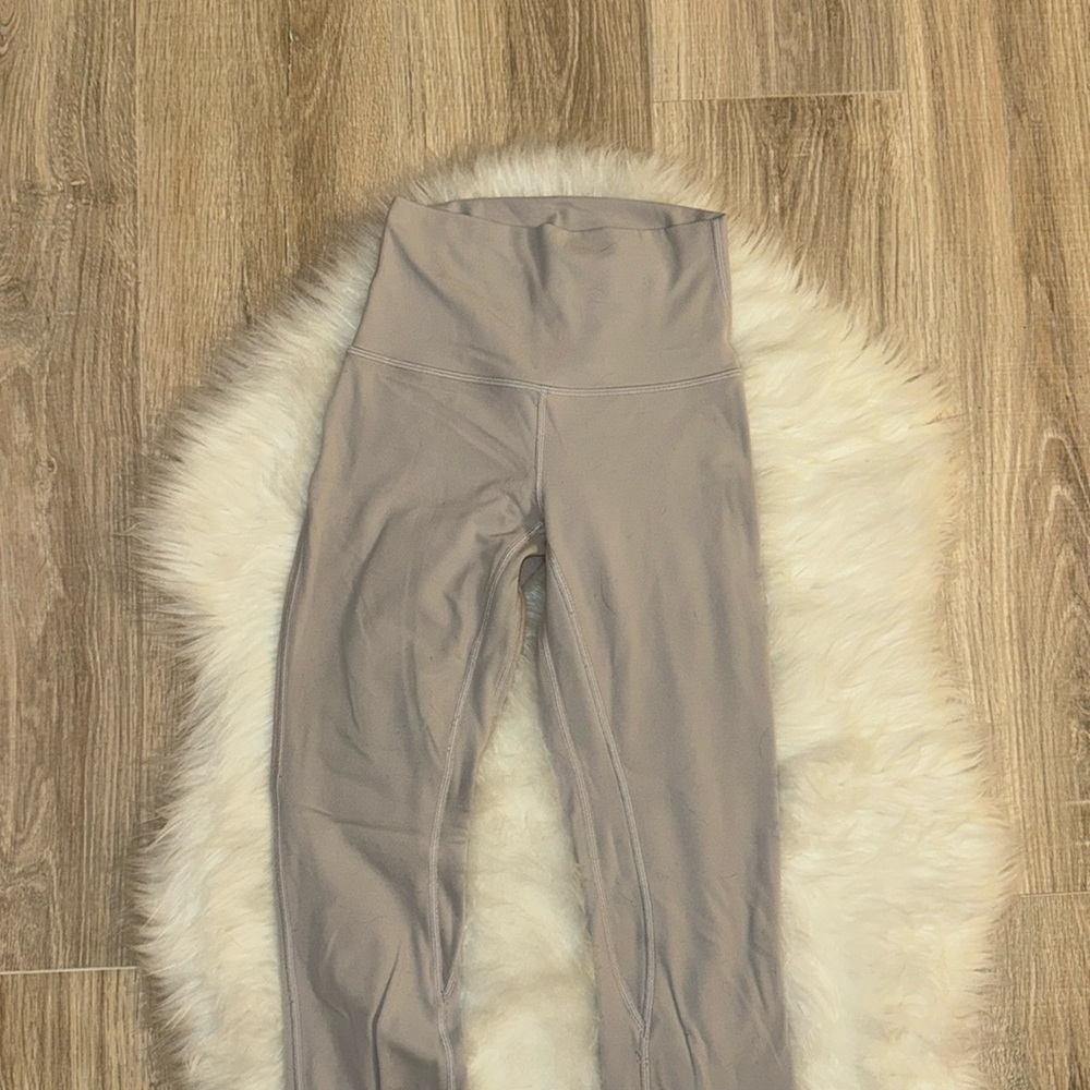 light grey almost white lululemon leggings